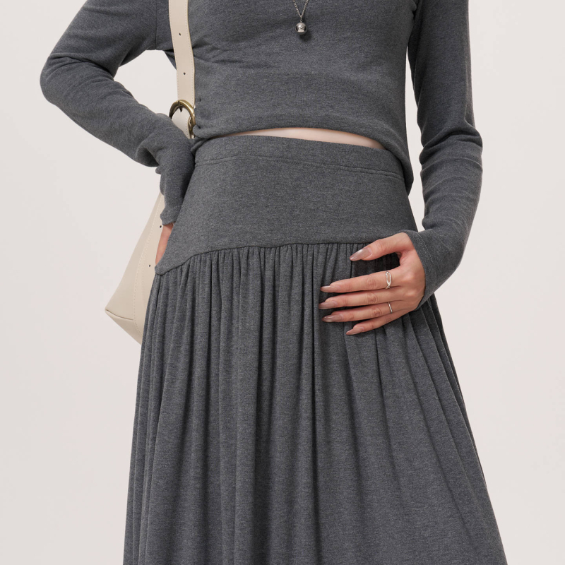 Rasedate komplekt: seelik-kostüüm pikkade varrukatega, viskoos 95%+, sügis 2025