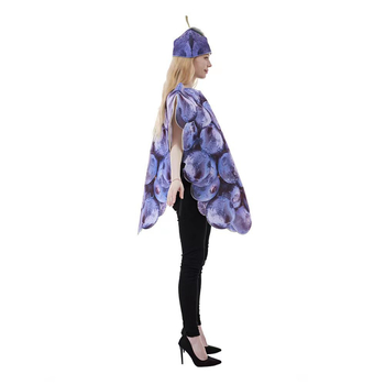 Viinamarja-teemaga lavastuse cosplay kostüüm – unisex, polüester, 80-90% polüestri sisaldus, kevad 2023