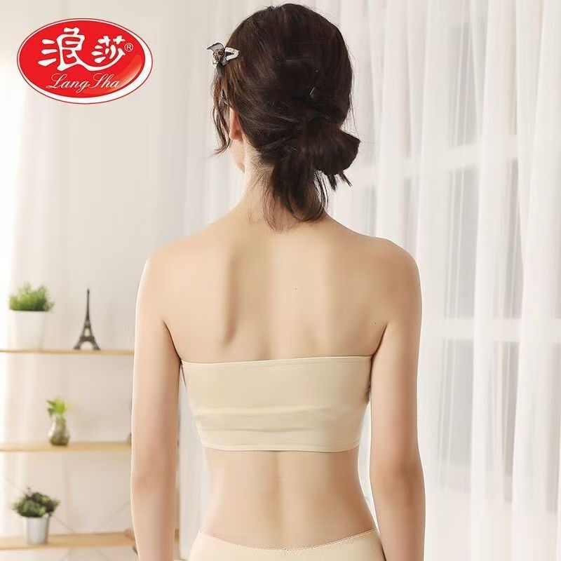 Langsha tube top ilma õlalõngadeta - anti-ekspositsioon, täis tass, ultraõhuke vormitud tass