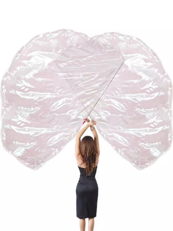 Pöördekujuline lipp avav tantsu avam ceremonia – lavastuse rekvisiit, polüesterkangas acetaatkiududega 80–90%, 2024 kevad, unisex lavapluus