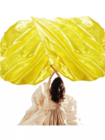 Pöördekujuline lipp avav tantsu avam ceremonia – lavastuse rekvisiit, polüesterkangas acetaatkiududega 80–90%, 2024 kevad, unisex lavapluus