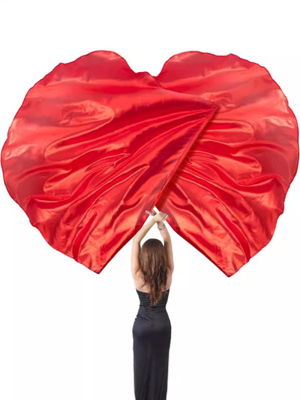 Pöördekujuline lipp avav tantsu avam ceremonia – lavastuse rekvisiit, polüesterkangas acetaatkiududega 80–90%, 2024 kevad, unisex lavapluus