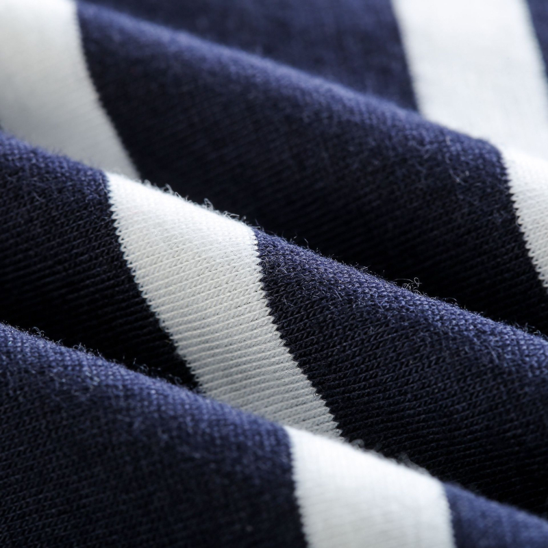 Rasedate toitmiskleidi triibulised – ümmargune kaelus, 3/4 varrukad, pikk kleit kõrge vöökoht, toitmise ligipääs, polüester-spandeksi segu imitatsioon puuvillaga