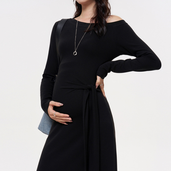 Rasedate sügisel kleit, pikkade varrukatega, poolkõrge kaelusega, A-liiniga pikk seelik, villa-viskoossegu 30–50%.