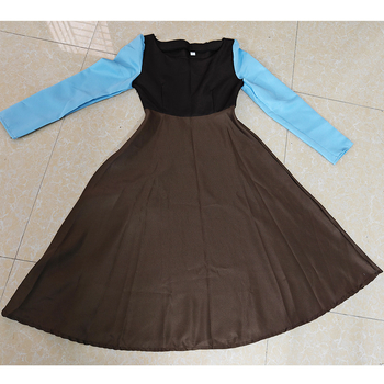 Maid cosplay kostüüm Halloweeniks — polüesterkangas, naistele 25–29 a., lavastuse riietus, 2025 sügis.