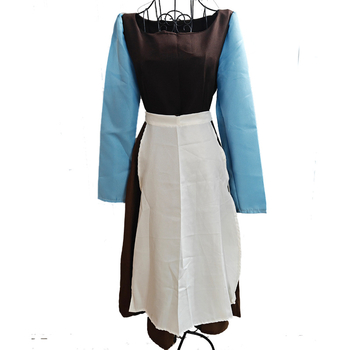 Maid cosplay kostüüm Halloweeniks — polüesterkangas, naistele 25–29 a., lavastuse riietus, 2025 sügis.