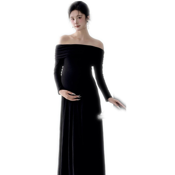 Raseda fotosessiooni riietuste komplekt, pikkade varrukatega, polüester, seelikukostüüm koos pikk seelikuga, suvi 2025