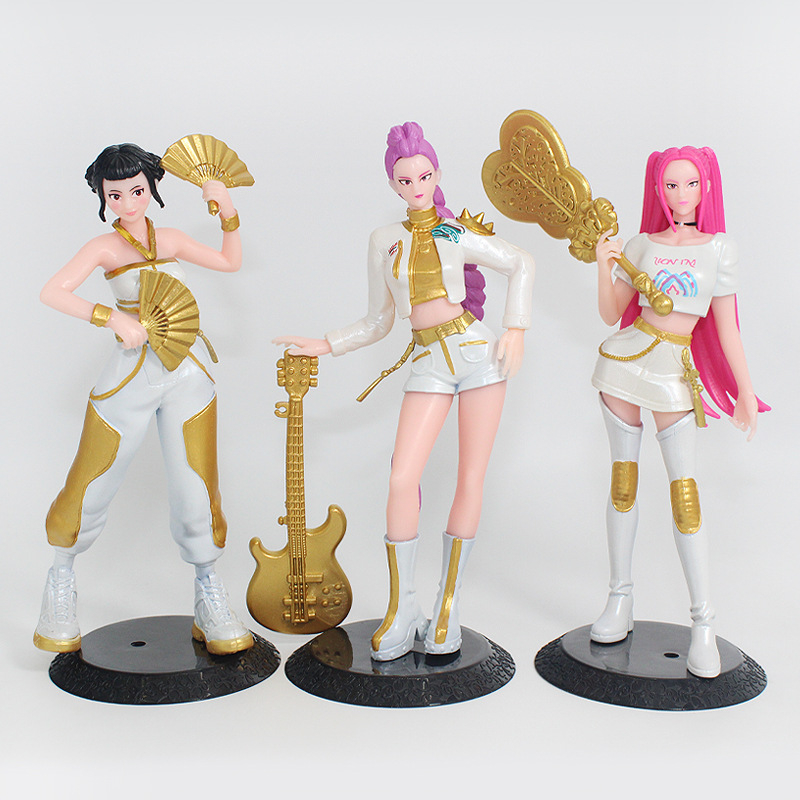 Figuur: PVC laua dekoratsioon demonite küttemeeskonna grupi tegelasega, eelkoostatud, sisaldab juhendvideot