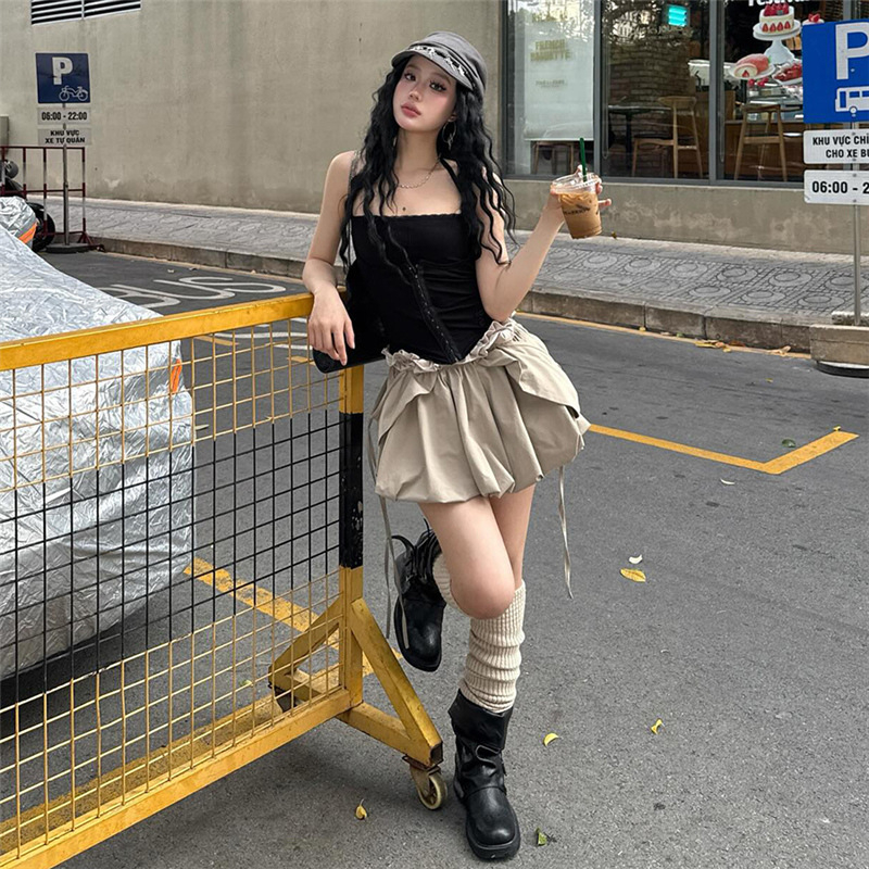 Halternekk-topp, varrukateta, kits lõik, polüester koos spandeksiga, mikroelastsus, suvi 2025