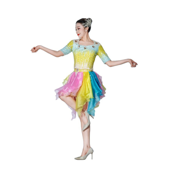 Naiste cheerleading kostüümide komplekt gruppiliste esinemiste jaoks, polüester, 2025 talv