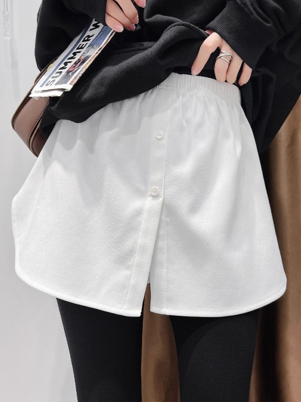 Rasedate seelik puuvillase ja spandexi segust, lühike lõige, jaapani-korea vaba stiil, 2025. aasta sügisel väljaanne