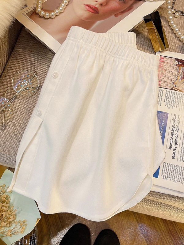 Rasedate seelik puuvillase ja spandexi segust, lühike lõige, jaapani-korea vaba stiil, 2025. aasta sügisel väljaanne