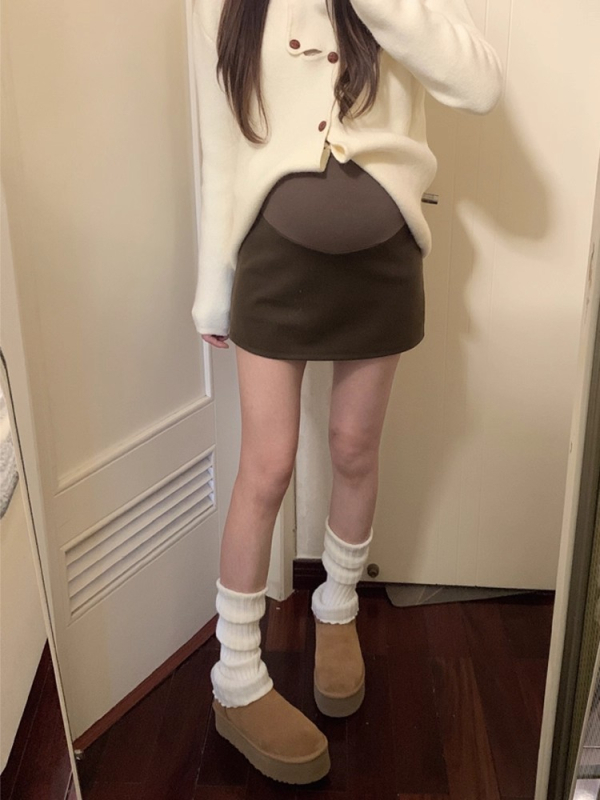 Rasedateleile mõeldud A-line lühike seelik, ilma varrukateta, ilma kaeluseta, 90% polüester 10% spandex