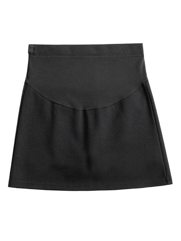 Rasedateleile mõeldud A-line lühike seelik, ilma varrukateta, ilma kaeluseta, 90% polüester 10% spandex