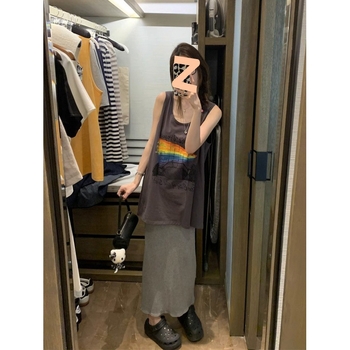 Tehotenská midi sukňa s golierom Lotus Leaf, rukáv Nine-Point, akrylová látka