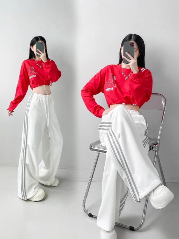 Set za djevojčice za ulični ples: jazz/hip-hop s vezom | Poliester 50-70% + pamuk <30% | Ljeto 2025 | Trendy ulični stil