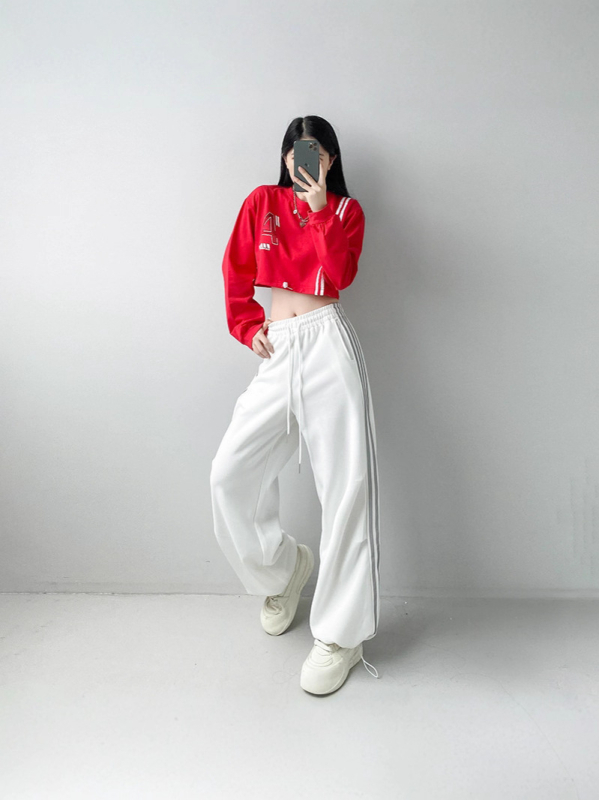 Set za djevojčice za ulični ples: jazz/hip-hop s vezom | Poliester 50-70% + pamuk <30% | Ljeto 2025 | Trendy ulični stil