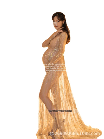 Ülikond rasedatele fotosessiooniks stuudios (Bränd: Yimei Square, Aasta: 2021)