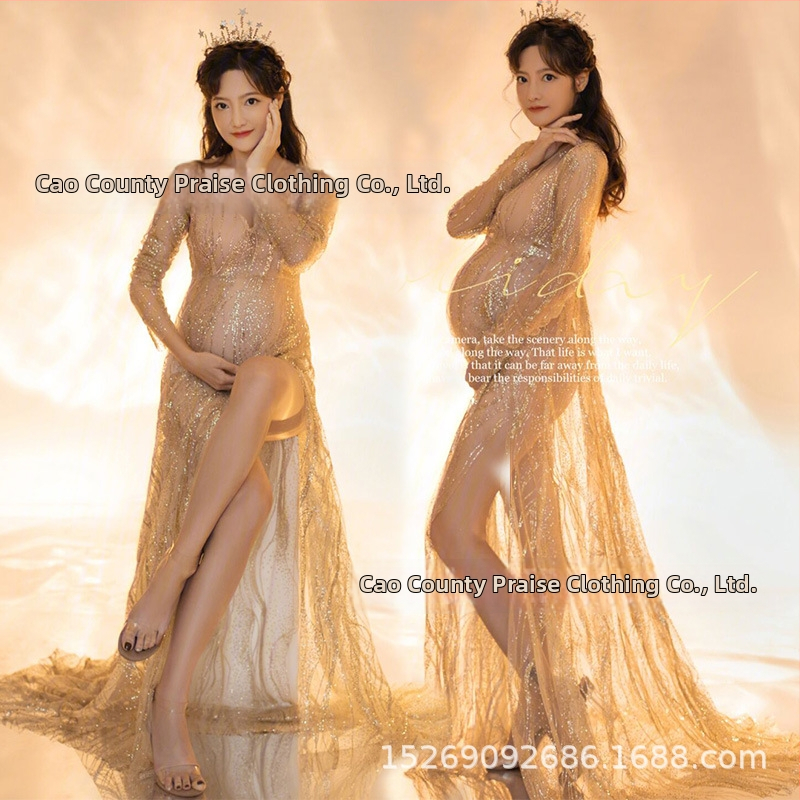 Ülikond rasedatele fotosessiooniks stuudios (Bränd: Yimei Square, Aasta: 2021)