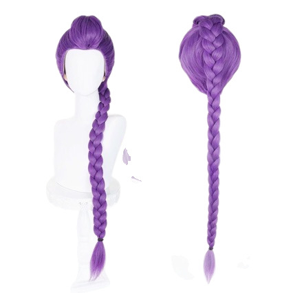 Cosplay parukas - pikk, kuumuskindlad sünteetilised kiud, anime stiil, sobib iga näo kujuga ja naha tooniga