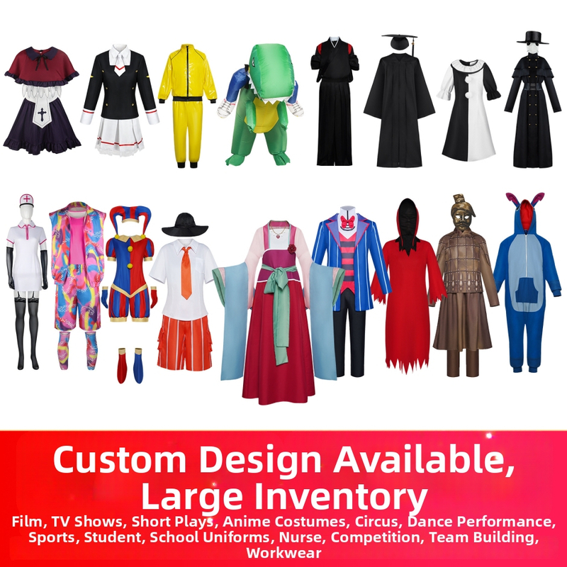 Cosplay kostüüm unisex – Seven Flowers bränd, Spandex-kangas 30–50% sisaldu, Anime ja rollimängude jaoks