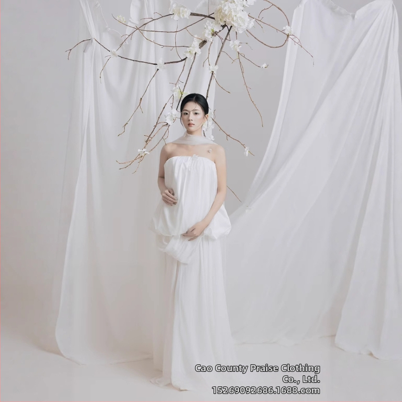 Set na fotenie tehotenstva: midi sukňa, polyesterová tkanina (50–70% polyester), zima 2025