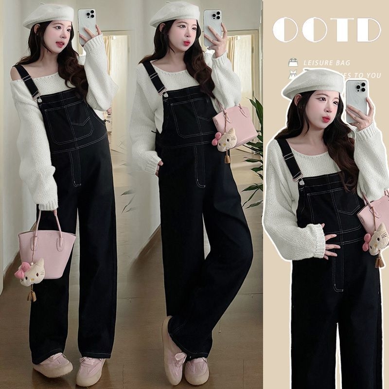 Tehotenský set s dlhým rukávom a nohavicami 3/4, chenille látka, hlavná zložka: spandex pod 30%