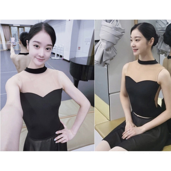 Moderne tantsu bodi – nailonist materjal, 81% nailonisisaldus, vooder: nailon, sobib balletile ja Ladina tantsude jaoks