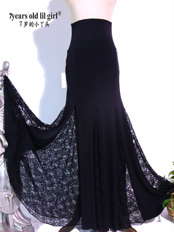 Naise flamenco seelik – sügis 2025, elegantne stiil, kõrge elastne vöökohal, polüester >95%, kolmemõõtmeline lõige