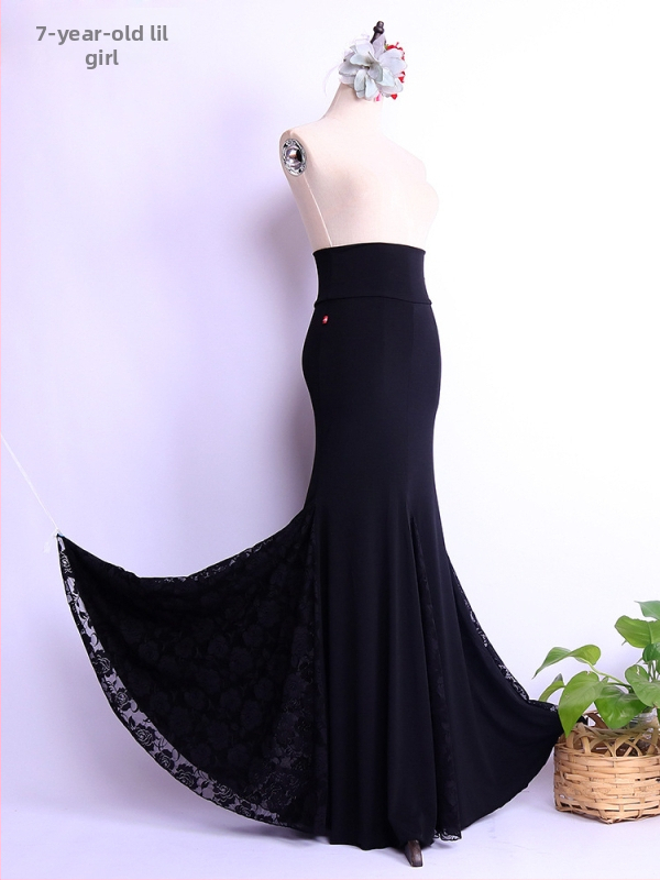 Flamenko svārki sievietēm – rudens 2025, Elegants stils, augsts elastīgs viduklis, poliesters >95%, trīsdimensiju griezums