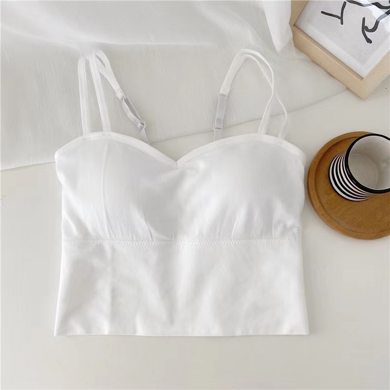 Vöösivaba rindkere mähisega rinnahoidja, 3/4 vormitud tassid, õhuke vormitud tass, hingav bezõmblust selg, 70–80% nailon
