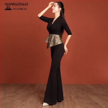 Belly Dance formujuci telo bodysuit – rímska bavlna 80% s bavlennou podšívkou – Dámske moderné tanečné oblečenie