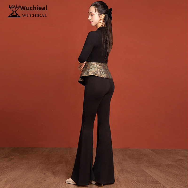 Belly Dance formujuci telo bodysuit – rímska bavlna 80% s bavlennou podšívkou – Dámske moderné tanečné oblečenie