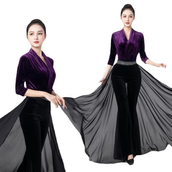 Nesyu táncbody – kémiai rostok keveréke, 80% poliészter, női, táncmozgásokhoz