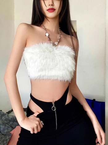 Γυναικείος camisole τοπ με τιράντες, στενή γραμμή, υπερ-κοντό μήκος (≤40 εκ.), ύφασμα από βαμβάκι 95% + 5% σπάντεξ