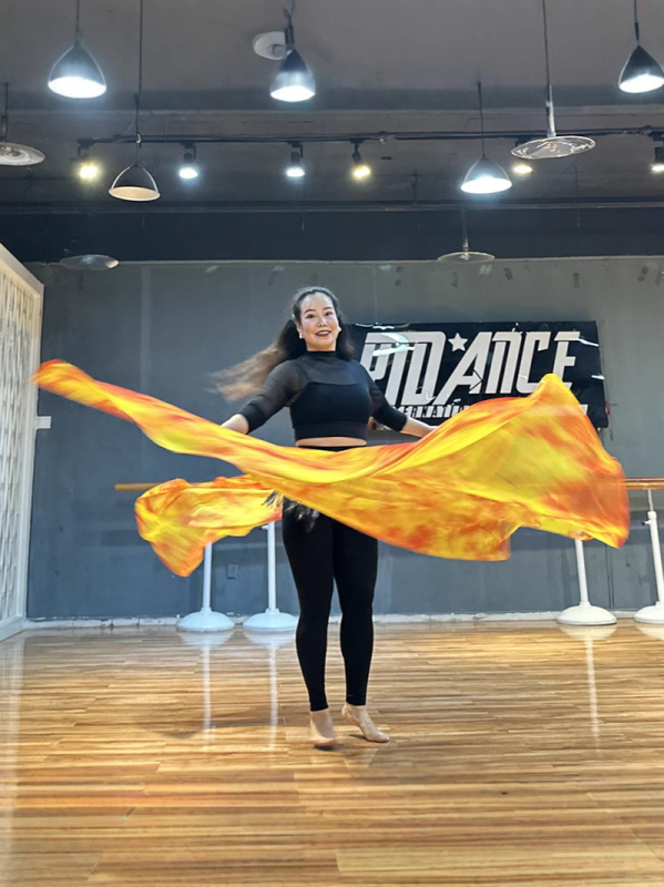 Zastava plesni rekvizit za belly dance | šifon | poliester (glavni materijal) | sadržaj platna 30–50% | kod 0102256