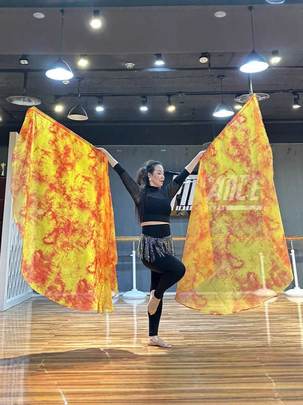 Zastava plesni rekvizit za belly dance | šifon | poliester (glavni materijal) | sadržaj platna 30–50% | kod 0102256