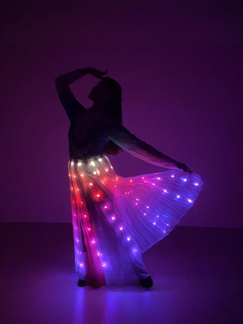 Suknja Belly Dance, poliester 95%+, marka Excellent Core, za žene, proljeće 2024