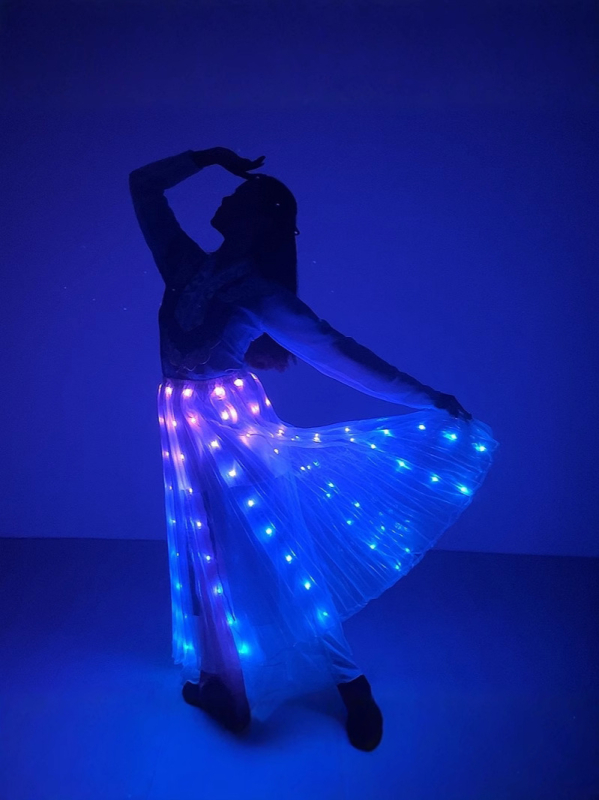 Suknja Belly Dance, poliester 95%+, marka Excellent Core, za žene, proljeće 2024