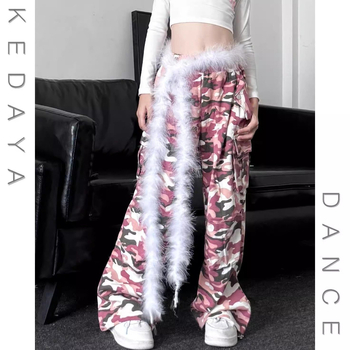 Поясна верига за танци с пухена украса – джаз танц, танц с корем и индийски танц (Тип: верига; Сезон: Зима 2024; Качество на благородния метал: 0)