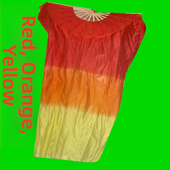 Yangko Belly Dance fan, Bambuss, Krāsošana, Ķīniešu stils