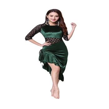 Sada kostýmov pre belly dance pre dospelých — jednofarebný vzor, Corduroy tkanina s Aramid 95% a Camel Velvet detaily; pre ženy, všetky ročné obdobia