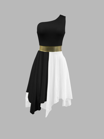 Dječji bez rukava kostim za baletne nastupe, uzrast 6–16 godina; poliester tkanina, mekana obrada, 30–50% glavnog poliester materijala, ljeto