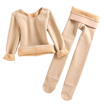 Dječji baletni osnovni set za vježbanje, plišani velur pile tkanina, 60% najlona, zimska fleece podstava, univerzalni stil (Velur pile tkanina; 60% najlon; zimski fleece; plosno pletenje 12–14 petlji/3 cm; završeci očišćeni)