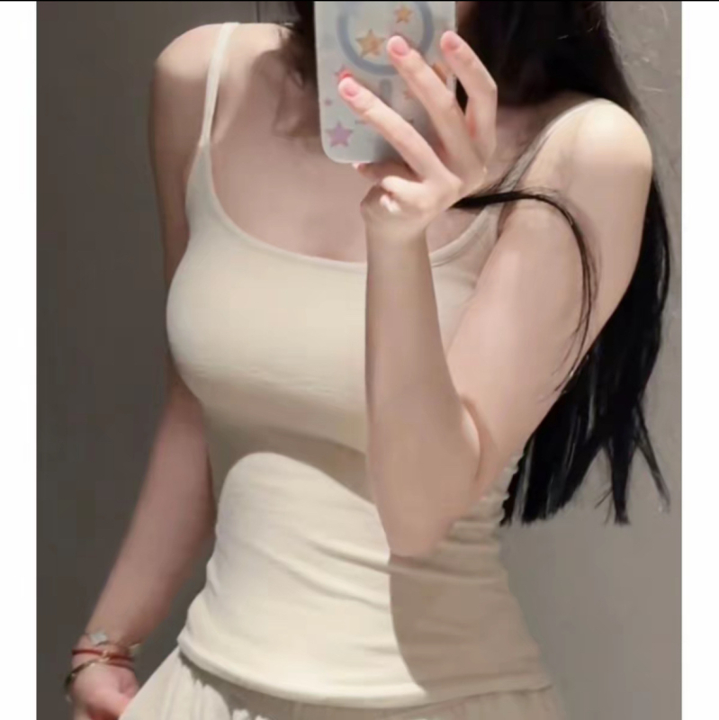 Camisoľový podprsenka/top, boková dĺžka, polyesterové vlákno, stredne tvarované košíky, jednovrstvé košíky