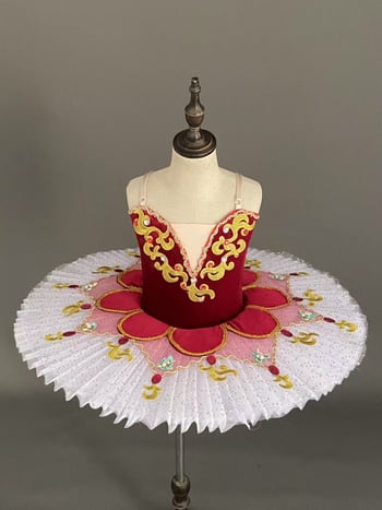 Djeca baletna tutu haljina, princeza stil, 100% Vinylon tkanina, meka obrada, za djecu 8+ godina