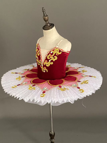 Djeca baletna tutu haljina, princeza stil, 100% Vinylon tkanina, meka obrada, za djecu 8+ godina