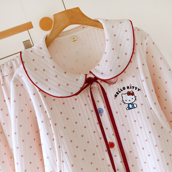 Set za majčinstvo i dojenje: kardigan s dugim rukavima i hlače, pamuk 70–80%, jesen 2024