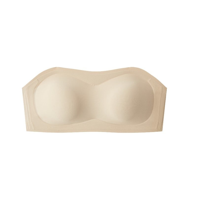 Bez naramenica i bez leđa shapewear grudnjak – najlon, 3/4 košarice, tanke modelirane košarice, protuklizno