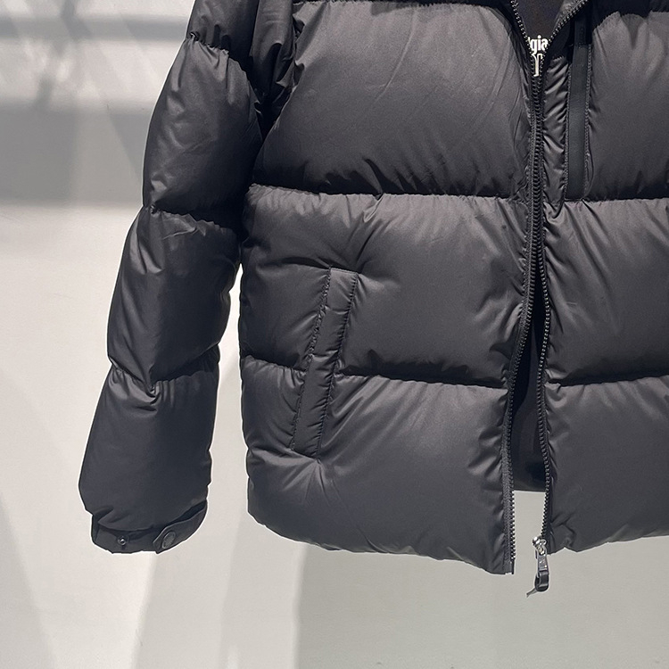 Muška jakna od patčinog perja, stojeći ovratnik, uski kroj, punjenje od patčinog perja, nadutost 600